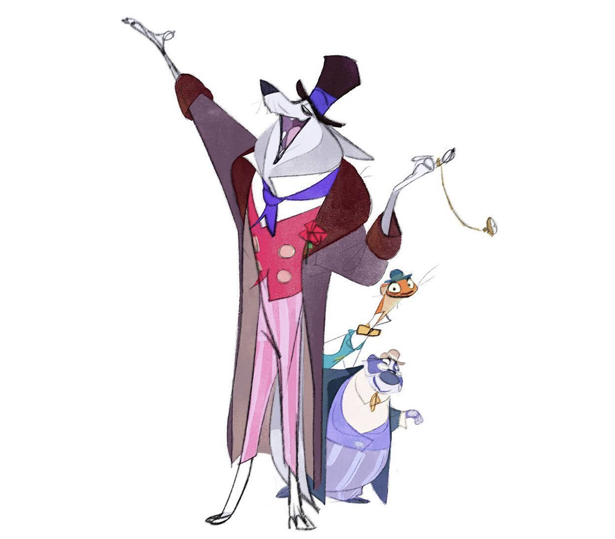 Character Designs do filme Mary Poppins Returns, por James Woods
