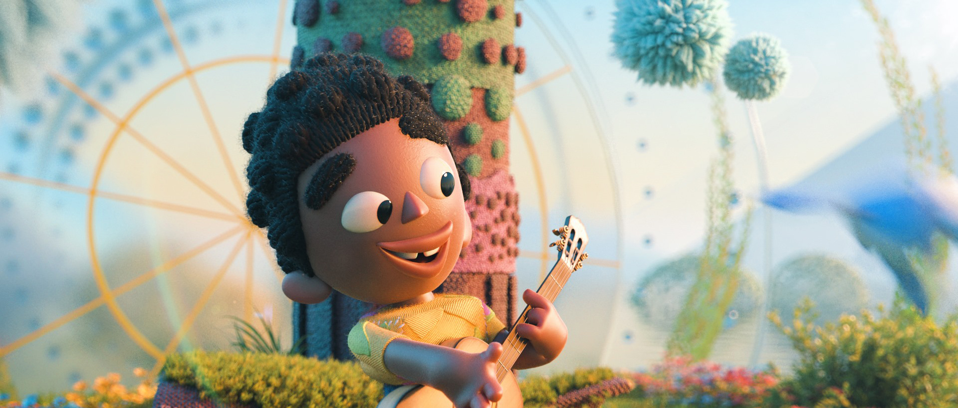 Artes de Aurora Jimenez para o filme VIVO, da Sony Animation - THECAB