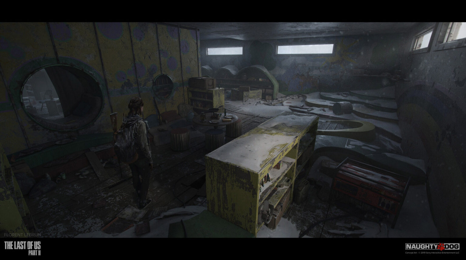 Artes do Game The Last of Us Part II, por Florent Lebrun - THECAB | ARCAIVE